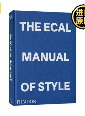 The ECAL Manual of Style 瑞士洛桑设计艺术大学 风格手册 精装艺术教学范例