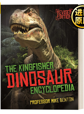 英文原版 The Dinosaur Encyclopedia One encyclopedia  a world of prehistoric knowledge 恐龙百科全书 一个史前知识的世界