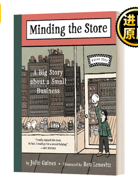 Minding the Store 打理商店 Fishs Eddy餐具店的漫画故事 精装 英文原版文集书籍