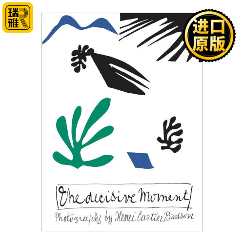 英文原版 Henri Cartier-Bresson The Decisive Moment 卡蒂埃·布列松 决定性瞬间 摄影作品集精装 英文版 进口英语原版书籍