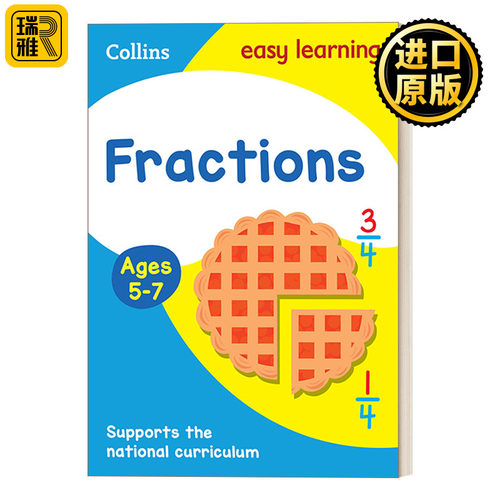 Fractions Ages 5-7 柯林斯分数 5-7岁