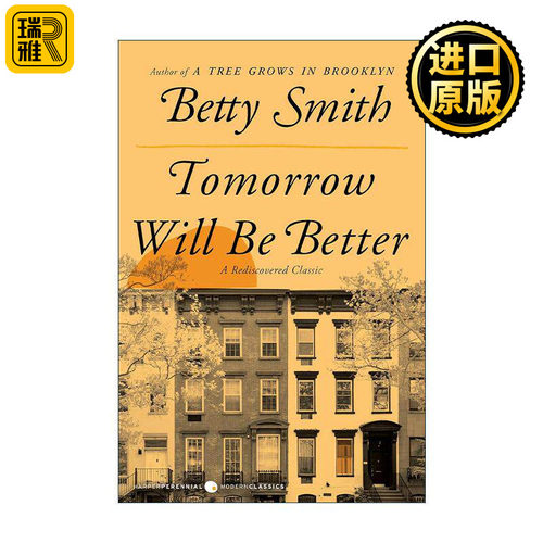 英文原版 Tomorrow Will Be Better 明天会更好 贝蒂·史密斯 英文版 进口英语原版书籍