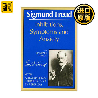 英文原版 Inhibitions Symptoms and Anxiety 抑制 症状和焦虑 精神分析 西格蒙德·弗洛伊德 英文版 进口英语原版书籍