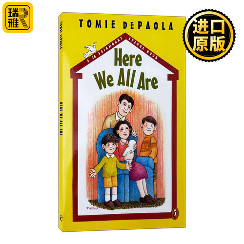 Here We All Are (26 Fairmount Avenue) 我们在这 7-10岁 繁梦大街26号续集 凯迪克奖、纽伯瑞奖得主Tomie dePaola