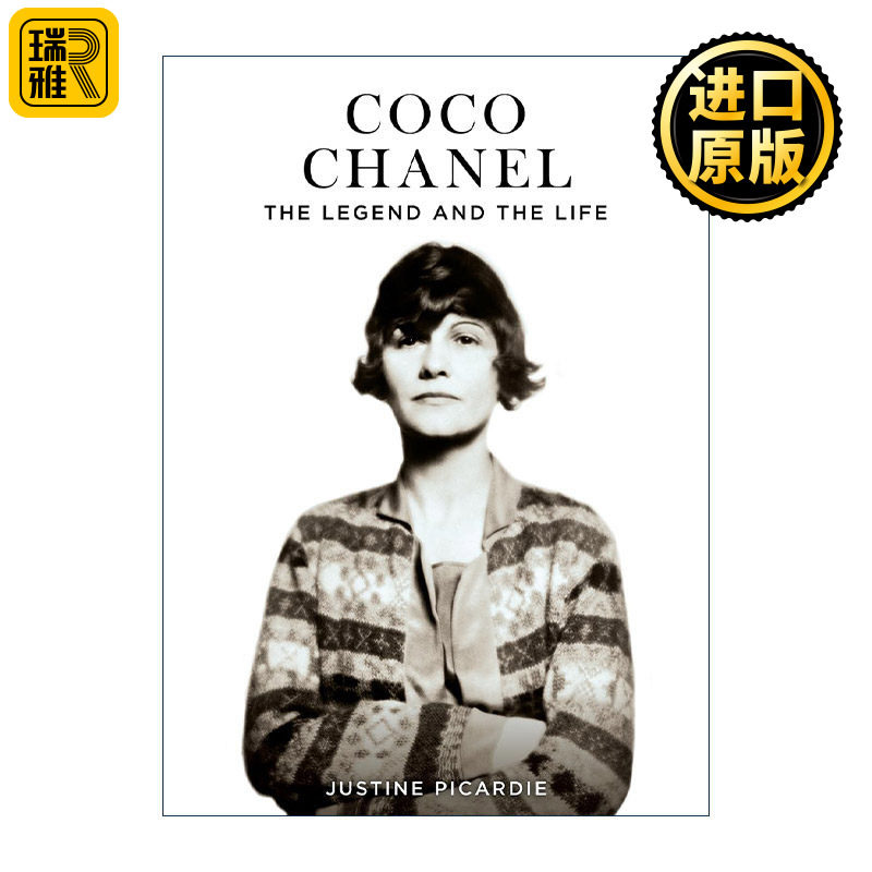 英文原版 Coco Chanel 可可·香奈儿的传奇一生 精装新版 贾斯汀?皮卡迪 英文版 进口英语原版书籍