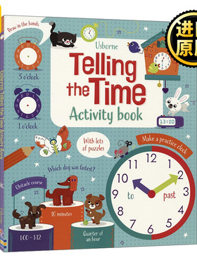 Telling the Time Activity Book 时间认知活动书 英文原版
