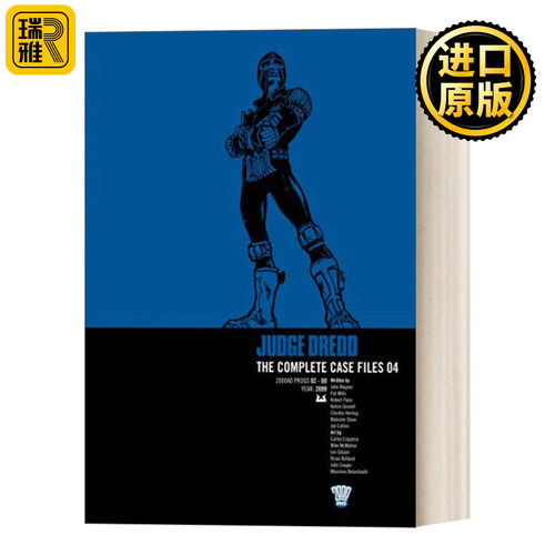 Judge Dredd Case File 4  特警判官 漫画合集#4 英文原版