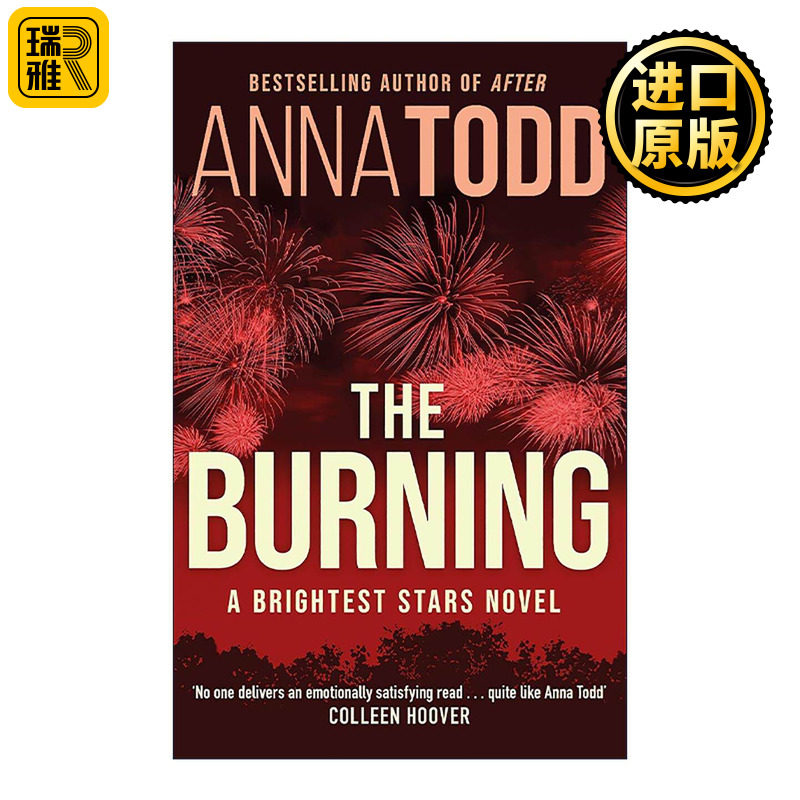 英文原版 The Burning 燃烧 浪漫爱情小说 After之后作者安娜托德 Anna Todd 英文版 进口英语原版书籍