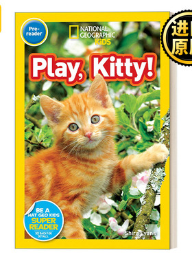 National Geographic Kids Readers Prereader Play Kitty 玩吧，猫猫