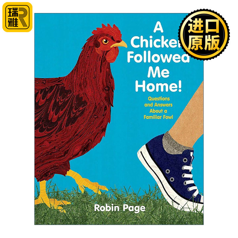 英文原版 A Chicken Followed Me Home 一只鸡跟着我回家 关于熟悉家禽的问答 精装 英文版 进口英语原版书籍