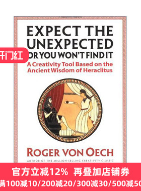 正版 Expect the Unexpected (Or You Won't Find It) 英文原版 进口英语书籍