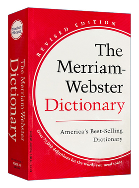 韦氏英语词典 英文原版 2022年新版 The Merriam-Webster Dictionary 韦小红 英文版 进口英语原版书籍
