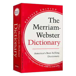 韦氏英语词典 英文原版 2022年新版 The Merriam-Webster Dictionary 韦小红 英文版 进口英语原版书籍