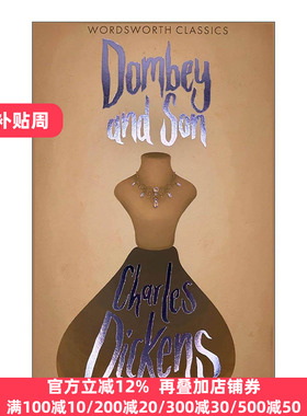 英文原版 Dombey & Son 董贝父子 查尔斯·狄更斯 Wordsworth经典文学系列 英文版 进口英语原版书籍
