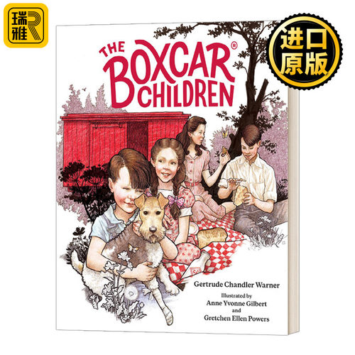 棚车少年精装插画版英文原版