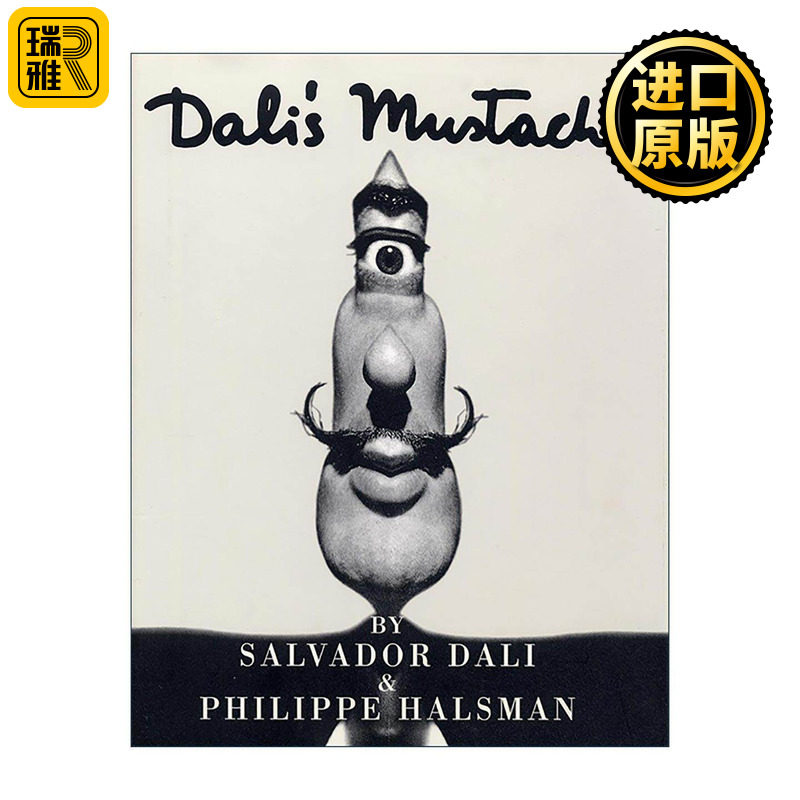 英文原版 Dali's Mustache 达利的胡子 菲利普·哈尔斯曼 实验摄影 精装 英文版 进口英语原版书籍