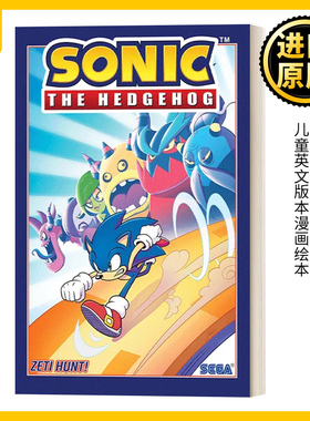 英文原版 Sonic the Hedgehog Vol.11 Zeti Hunt 刺猬索尼克 第十一卷 超音鼠 音速小子 Ian Flynn Adam Bryce Thomas进口英语书籍