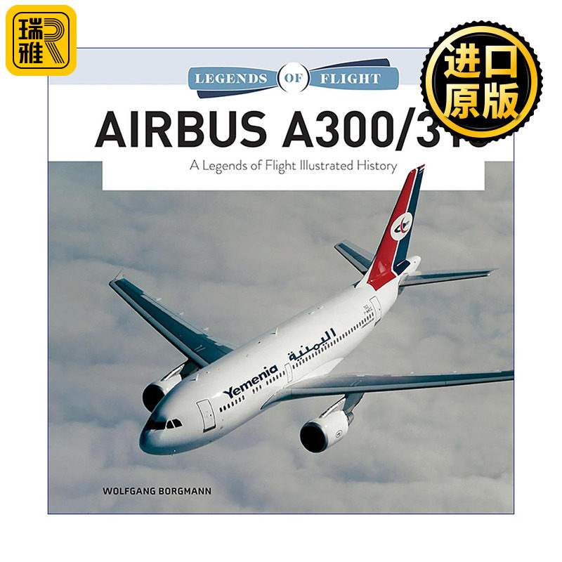 英文原版 Airbus A300/310 空中客车A300/310 传奇飞行的插图史 精装 英文版 进口英语原版书籍