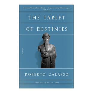 英文原版 The Tablet of Destinies 命运之书 罗伯托·卡拉索 古代美索不达米亚的洪水故事 英文版 进口英语原版书籍