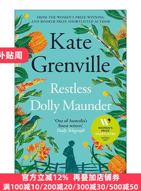英文原版 Restless Dolly Maunder 不安分的多莉·蒙德 凯特·格兰维尔 2024女性小说奖短名单 英文版 进口英语原版书籍