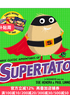 正版英语原版 Three Classic Adventures of Supertato Sue Hendra儿童绘本