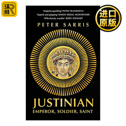 英文原版 Justinian Emperor Soldier Saint 拜占庭皇帝 查士丁尼一世 欧洲人文历史 英文版 进口英语原版书籍
