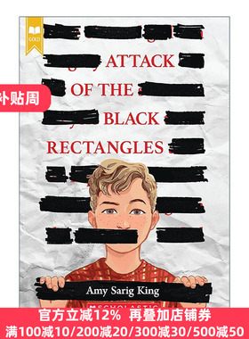英文原版 Attack of the Black Rectangles 黑色矩形的进攻 学乐金系列 英文版 进口英语原版书籍