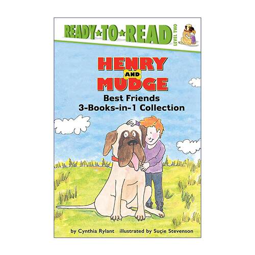 英文原版 Henry And Mudge Best Friends 3-Books-In-1 Collection 亨利和玛吉3合1 准备读分级读物2级 Ready to Read Level 2