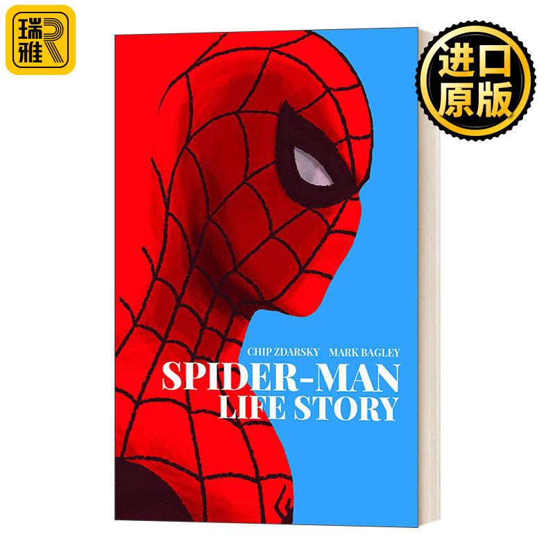 英文原版 Spider-Man Life Story 蜘蛛侠生平故事合订本 英语原版 Spider-Man Life Story 漫威 漫画 英文版 进口英语原版书籍