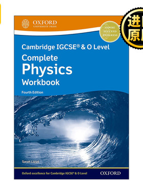 英文原版 New Cambridge IGCSE & O Level Complete Physics Workbook 牛津剑桥国际考试教材 物理练习册 第四版进口英语原版书籍