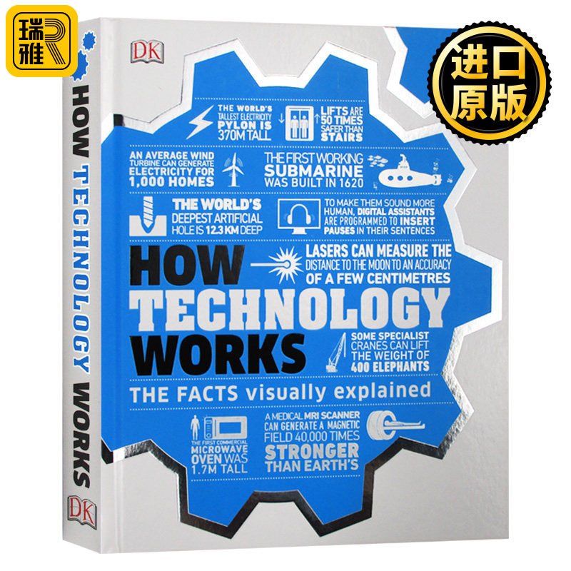 技术如何运作 DK How Technology Works 英文原版 DK 科普与百科 英文版 进口原版英语书籍图片