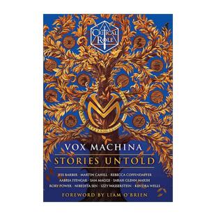 Machina 关键角色 Critical Vox 英文版 书籍 英文原版 官方小说精装 Stories Role 未被讲述 机械之声 Untold 进口英语原版 故事
