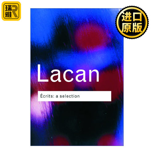 Ecrits: A Selection 拉康选集 雅克拉康