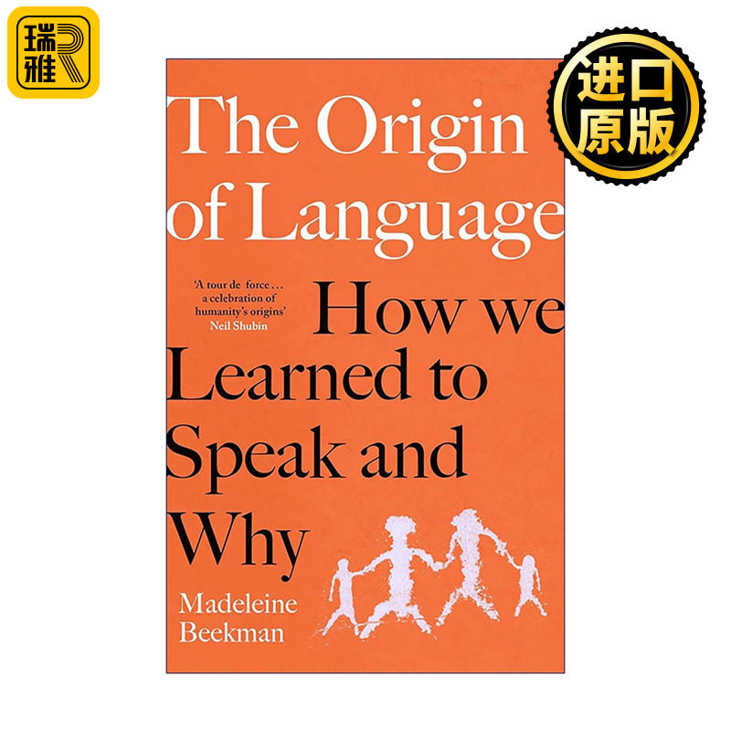 英文原版 The Origin of Language 语言的起源 我们如何学会说话及其原因 英文版 进口英语原版书籍