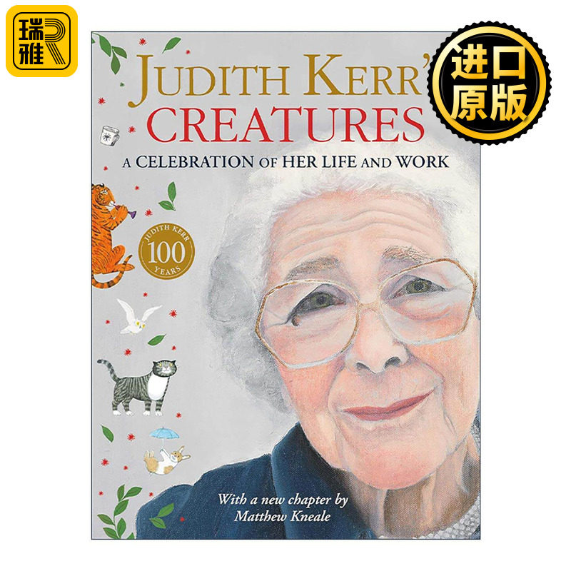 英文原版 Judith Kerr’s Creatures 朱迪斯·克尔自传及作品灵感来源 老虎来喝下午茶 精装 英文版 进口英语原版书籍