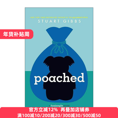 英文原版 Poached 考拉失踪了 欢乐丛林系列 精装 斯图亚特吉布斯 英文版 进口英语原版书籍