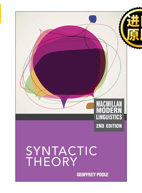 Syntactic Theory 句法理论 Geoffrey Poole