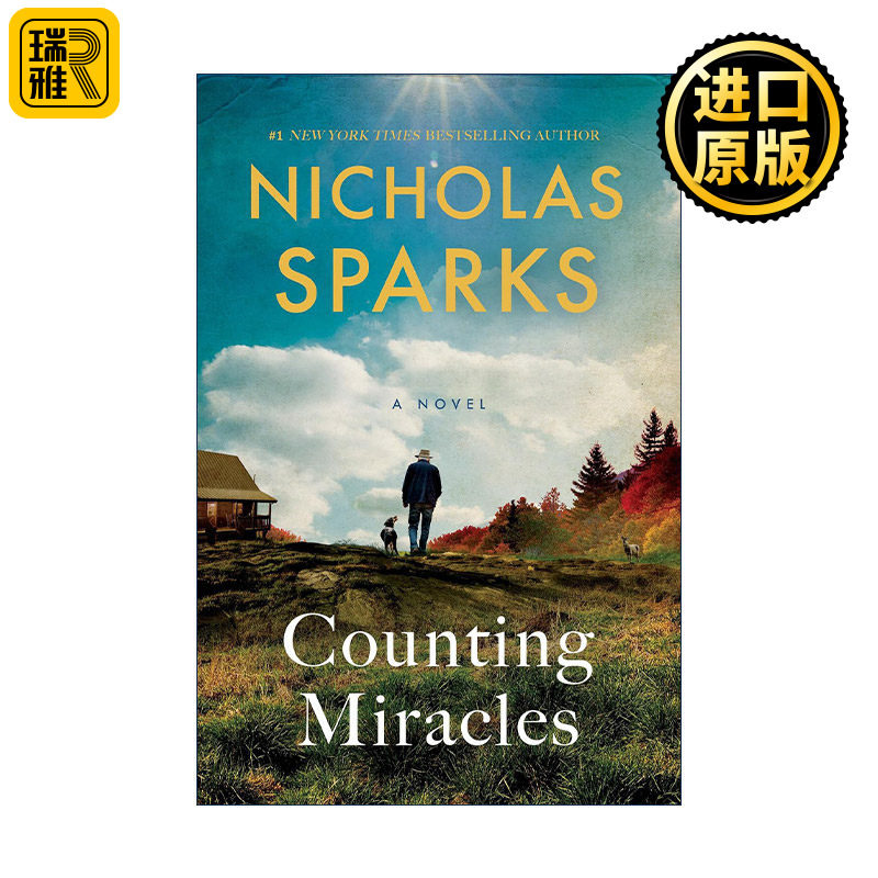 英文原版 Counting Miracles 计算奇迹 恋恋笔记本作者尼古拉斯·斯帕克斯 英文版 进口英语原版书籍