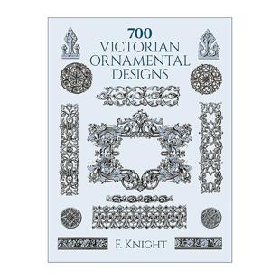 英文版 书籍 Ornamental 装 饰设计 维多利亚时代 Victorian Designs 进口英语原版 英文原版 素材图案艺术图册 700