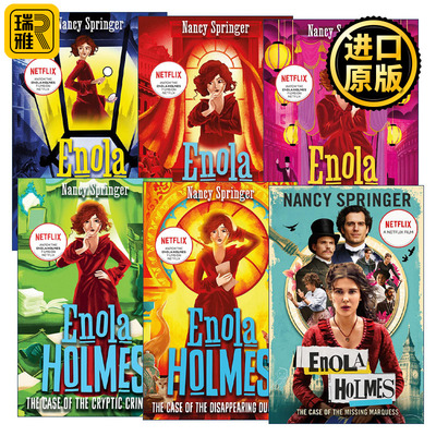Enola Holmes 福尔摩斯小姐系列6册