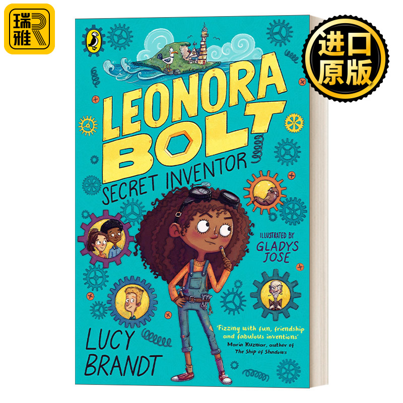 Leonora Bolt: Secret Inventor 丽诺拉博尔特：秘密发明家 英文原版