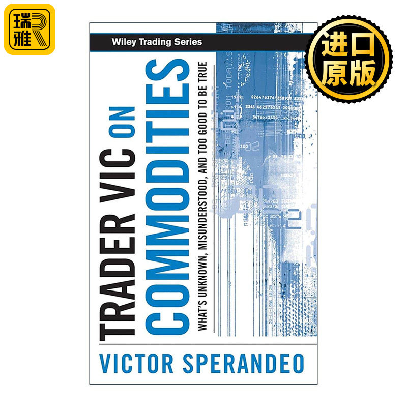 英文原版 Trader Vic On Commodities 斯波朗迪期货交易法则 精装 英文版 进口英语原版书籍