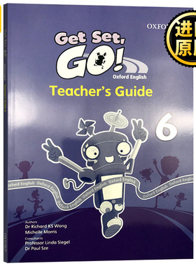 Get Set Go Teacher's Guide 6 牛津幼儿英语启蒙教师手册6级别 英文原版教师用书教案 英文版 Dr Richard KS Wong 进口原版书籍