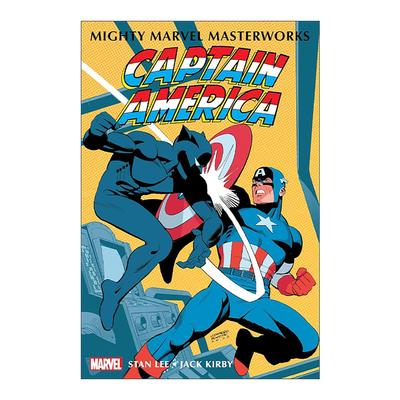 英文原版 Mighty Marvel Masterworks Captain America Vol.3漫威古早漫画 伟大杰作系列 美国队长卷三 斯坦·李 进口英语原版书籍