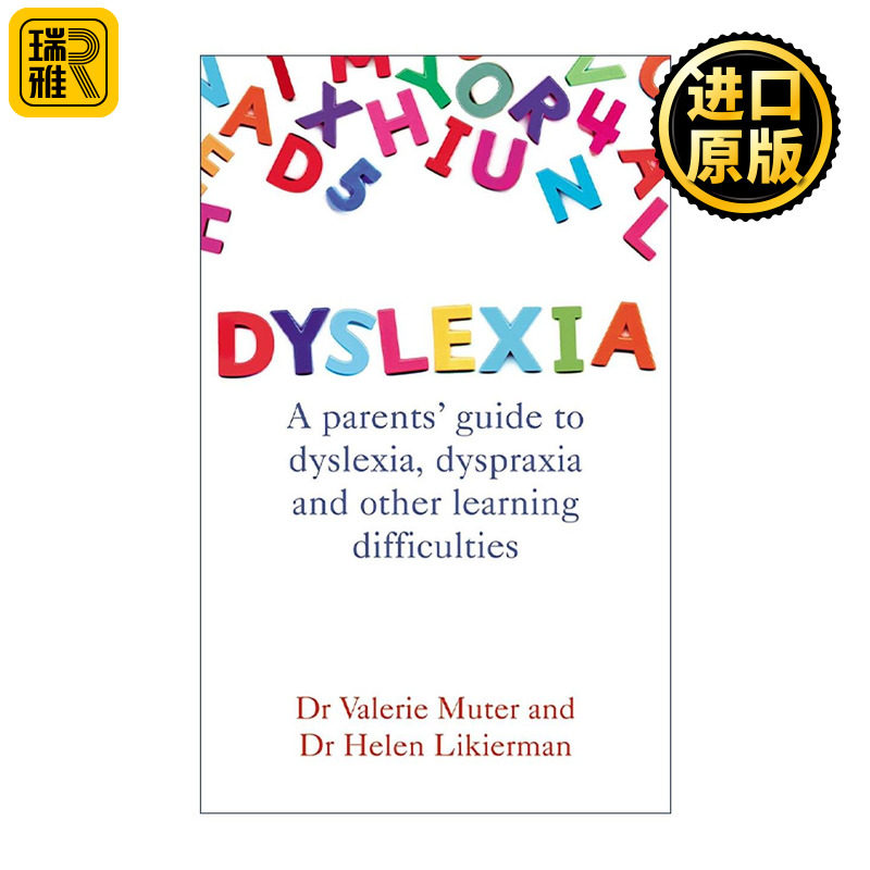 英文原版 Dyslexia A Parents' Guide 读写障碍 家长指南 英文版 进口英语原版书籍