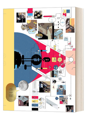 克瑞斯威尔 个人专著集 英文原版 Monograph By Chris Ware 漫画艺术家 克里斯威尔自传 精装 英文版 进口英语原版书籍