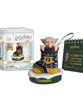 英文原版 Harry Potter Dobby Christmas Stocking 哈利波特 多比圣诞袜 发声摆件 英文版 进口英语原版书籍