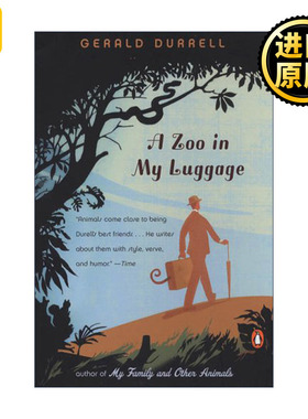 A Zoo in My Luggage (The Zoo Memoirs 01) 行李里的动物园 动物园回忆录系列1 传记 追逐阳光之岛作者Gerald Durrell 英文原版