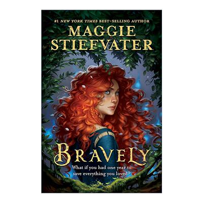 英文原版 Bravely 勇敢 Blue Lily Lily Blue作者梅姬·史蒂芙薇特 青少年冒险小说 英文版 进口英语原版书籍