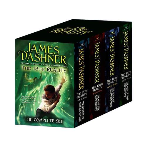 英文原版 The 13th Reality the Complete Set 第十三重现4册盒装 詹姆斯·达什纳 英文版 进口英语原版书籍